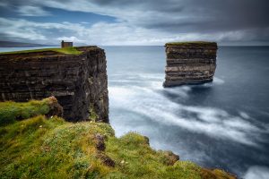 Downpatrick Head beside Ceide Fields in North Mayo