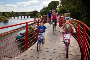 The Great Western Greenway offers a safe, off-road cycling experience - and flat too!