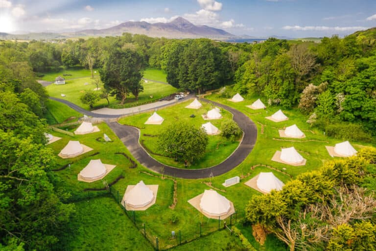 Book your summer stay in Westport at The Glamping Village at Westport Estate, Co Mayo