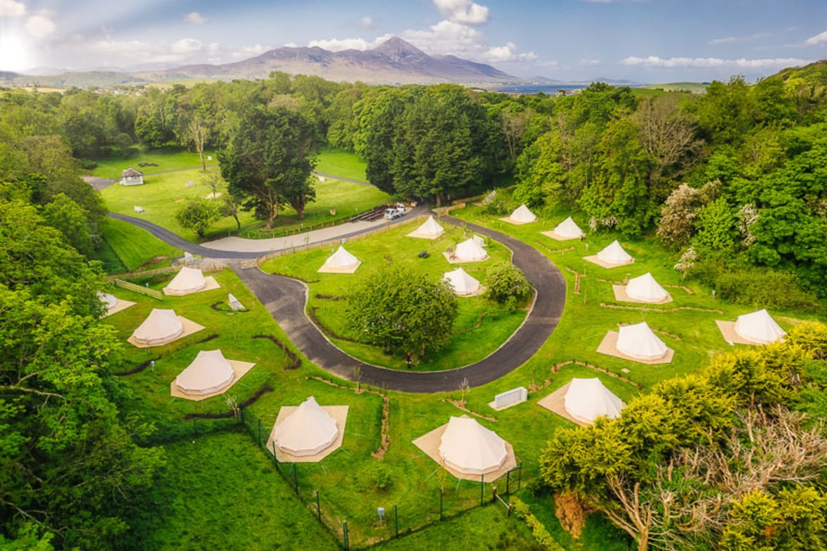 Book your summer stay in Westport at The Glamping Village at Westport Estate, Co Mayo 