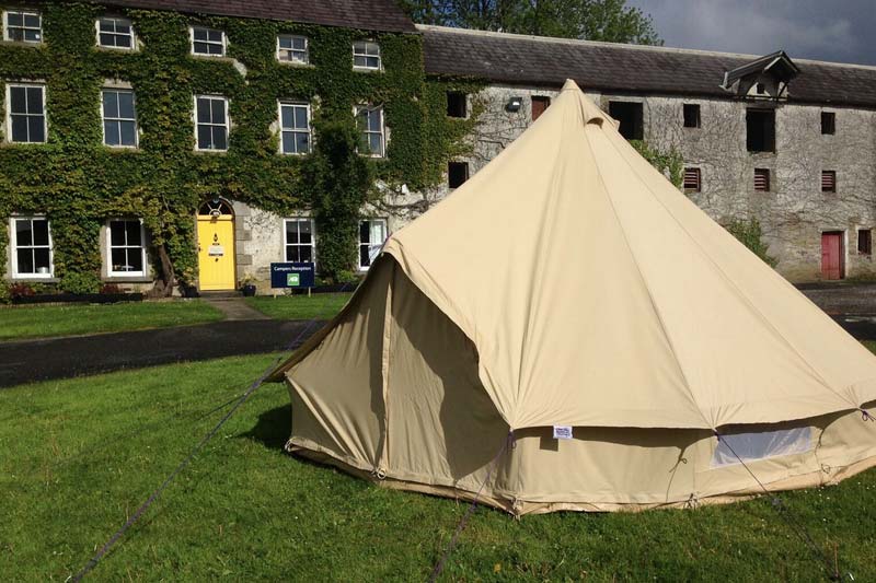 Camping and caravanning at Westport House is peaceful and calming