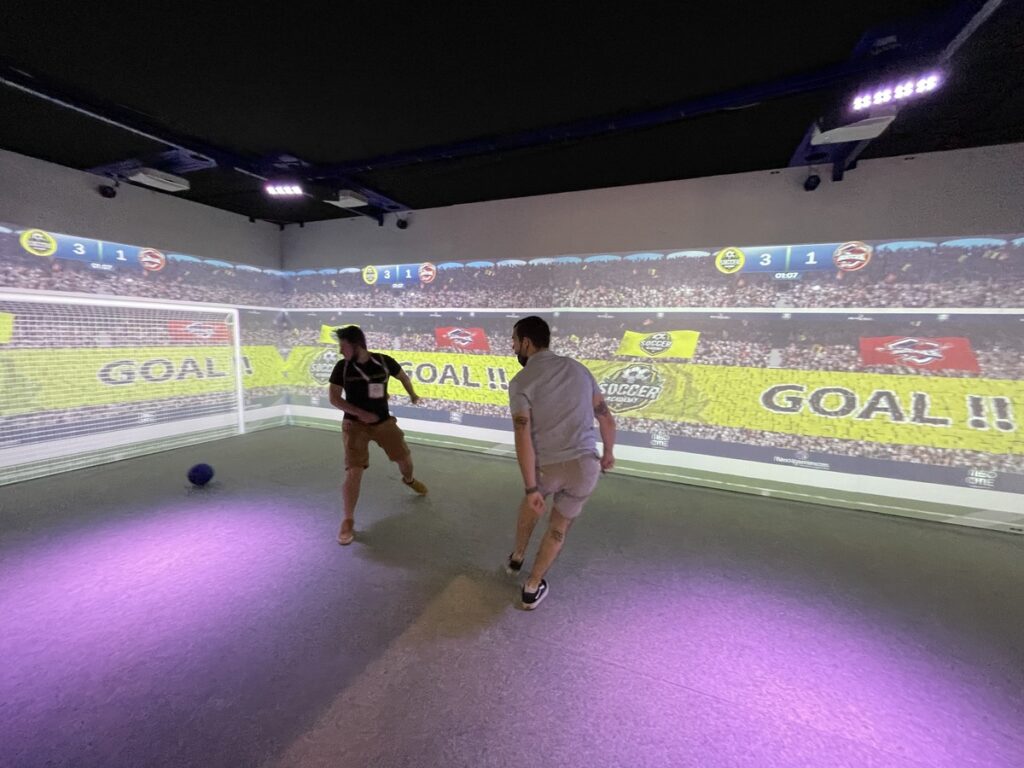 The Interactive Gaming Zone is a life-size video game meets sports experience, Westport