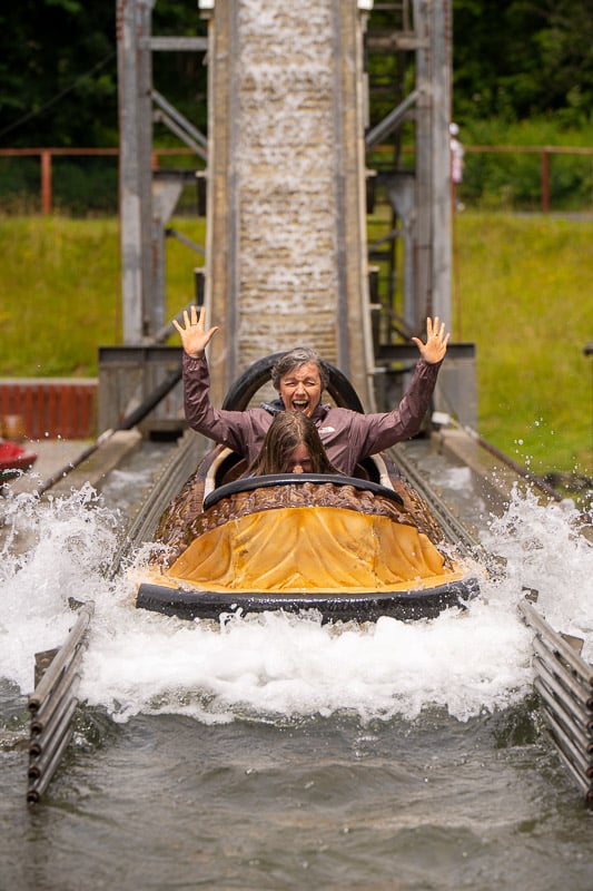 Pirate Adventure Park Log Flume