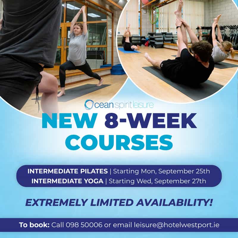 Ready to elevate your fitness journey? Dive into our brand-new 8-week courses at The Ocean Spirit Leisure Centre 