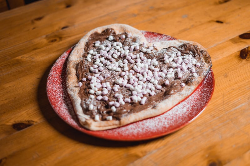Ever try a dessert pizza? Order at Gracy's Pizzeria 