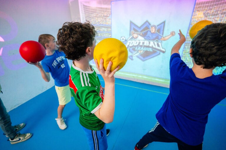 Try out the new best birthday party venue in Mayo, The Interactive Gaming Zone at Westport House