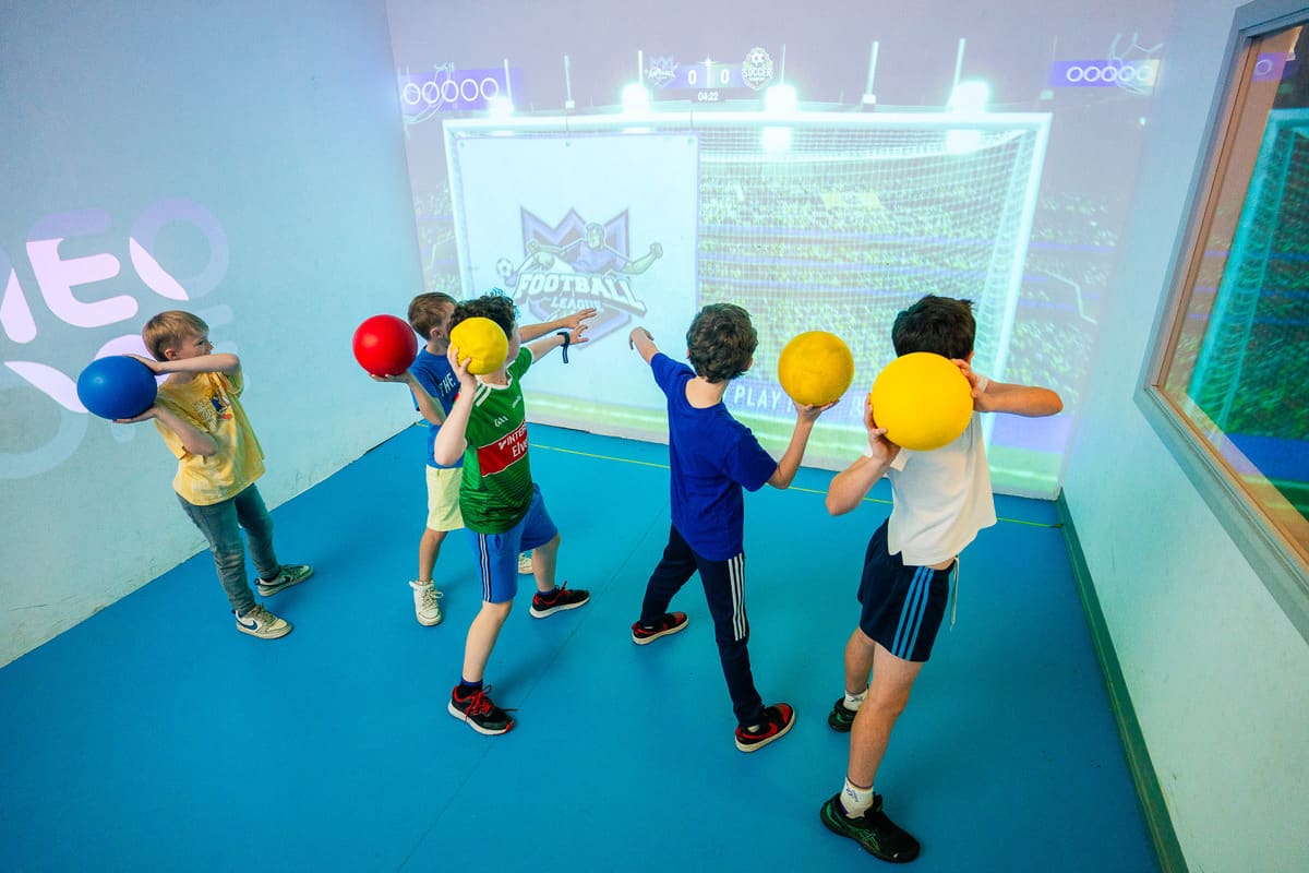 From football to keeping the beat or Angry Birds, there's a game for everyone at The Interactive Gaming Zone