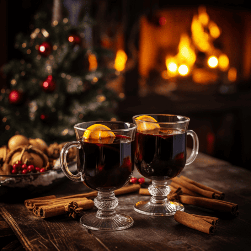 Get into the Christmas spirit and grab a glass of mulled wine at Westport House