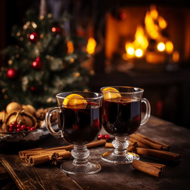 Get into the Christmas spirit and grab a glass of mulled wine at Westport House