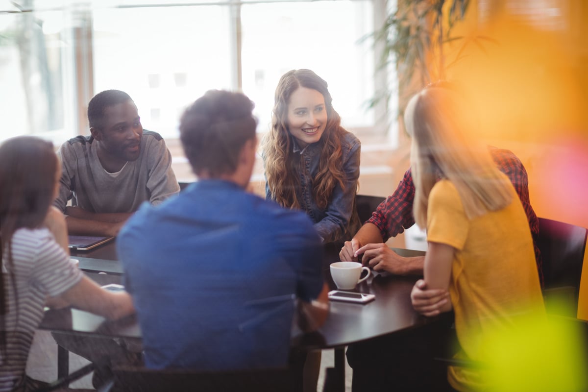 Team building days allow employees to work together in different settings. 