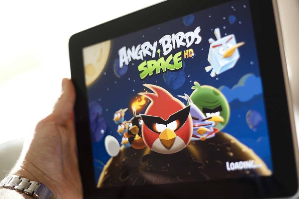 Play Angry Birds on the big screen at Westport House 