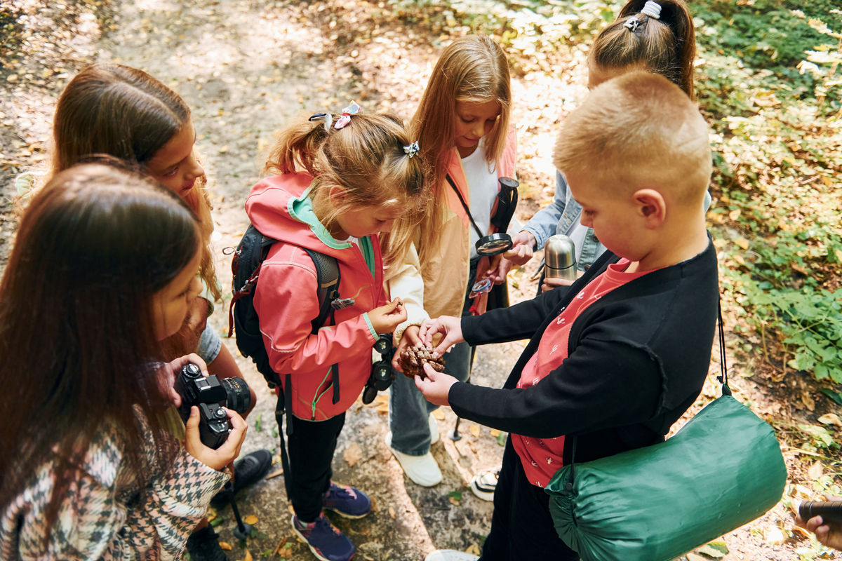 Students can take in the local flora and fauna while enjoying the great outdoors during their School Tour at Westport House 