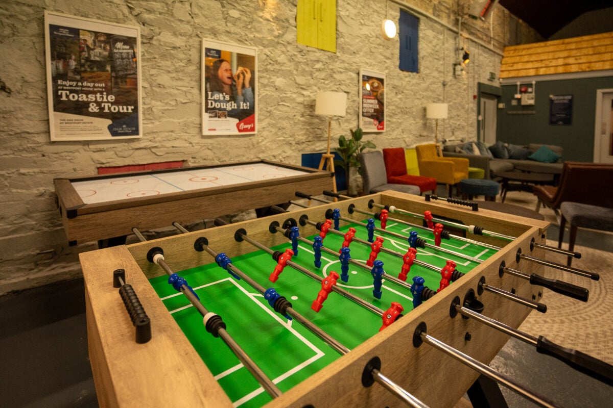 Play Air Hockey and Table Football in Westport