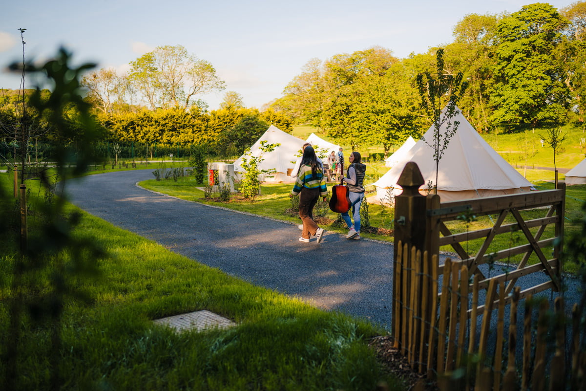 Be immersed in the beauty of Mayo at the Glamping Village, Westport House 