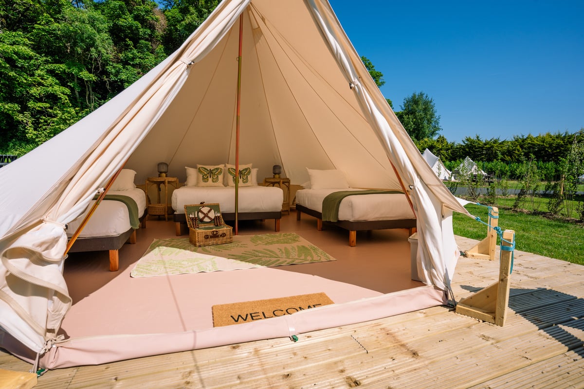 Stay at the Glamping Village at Westport House, Mayo