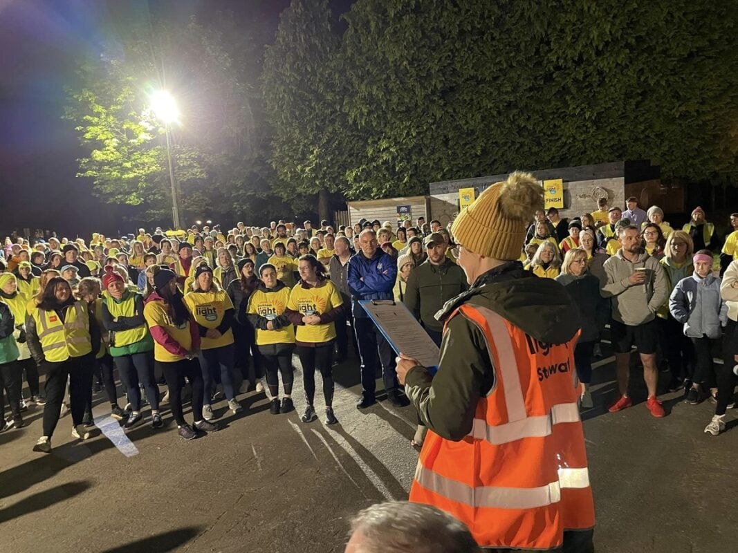 Annual Darkness Into Light Walk at Westport House