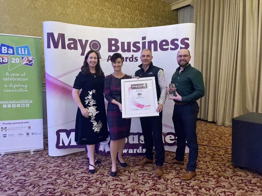 Westport House won the Mayo Business award for Responsible Tourism 