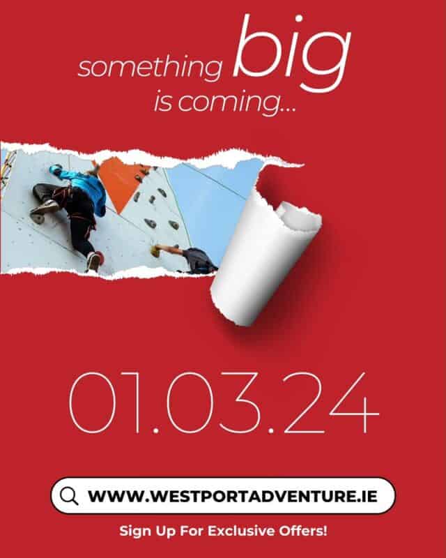 Something BIG is coming to Westport House. Be the first to know, www.westportadventure.ie