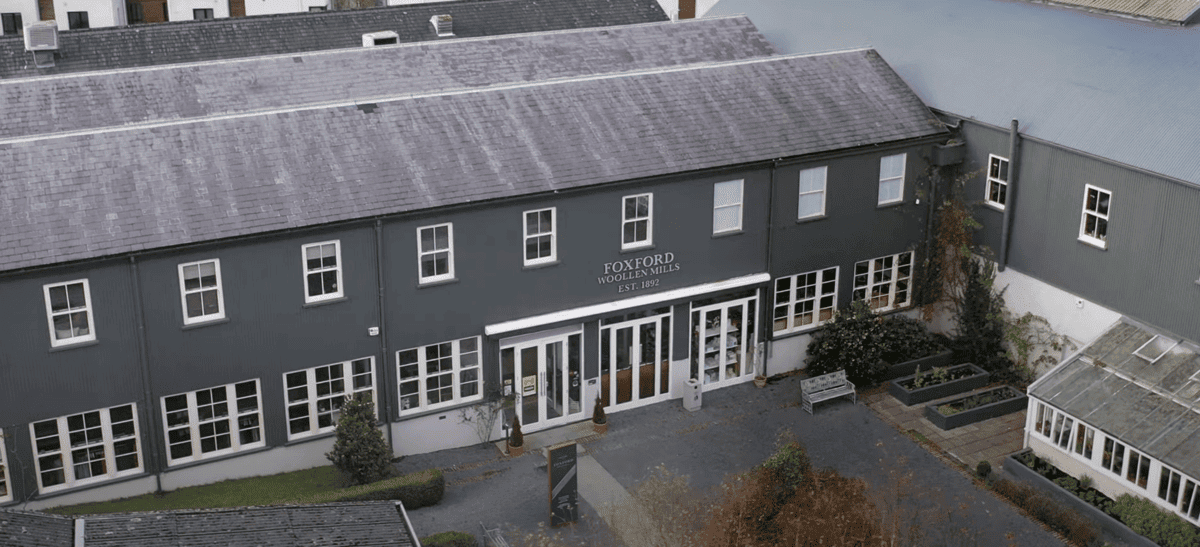 Foxford Woollen Mills Visitor Centre, County Mayo. Image source:http://tinyurl.com/385b2ym8