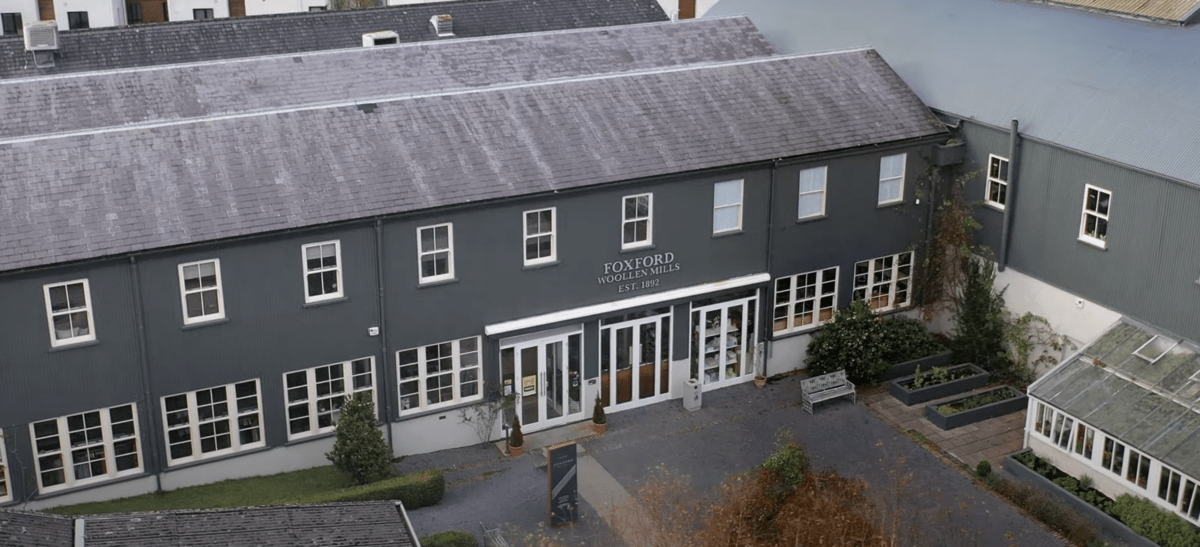 Foxford Woollen Mills Visitor Centre, County Mayo. Image source:http://tinyurl.com/385b2ym8