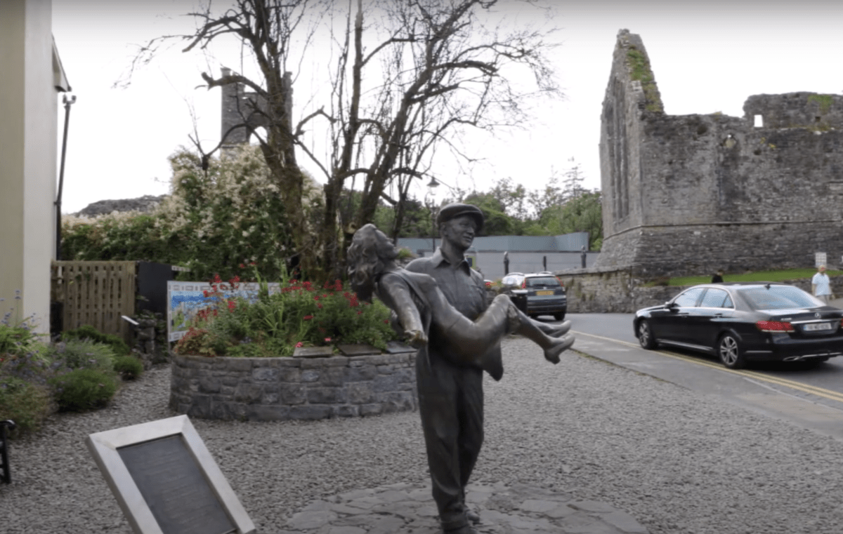 Step into the filming location of Hollywood movie The Quiet Man at The Quiet Man Museum, County Mayo. Image source:http://tinyurl.com/9yd3dfwv