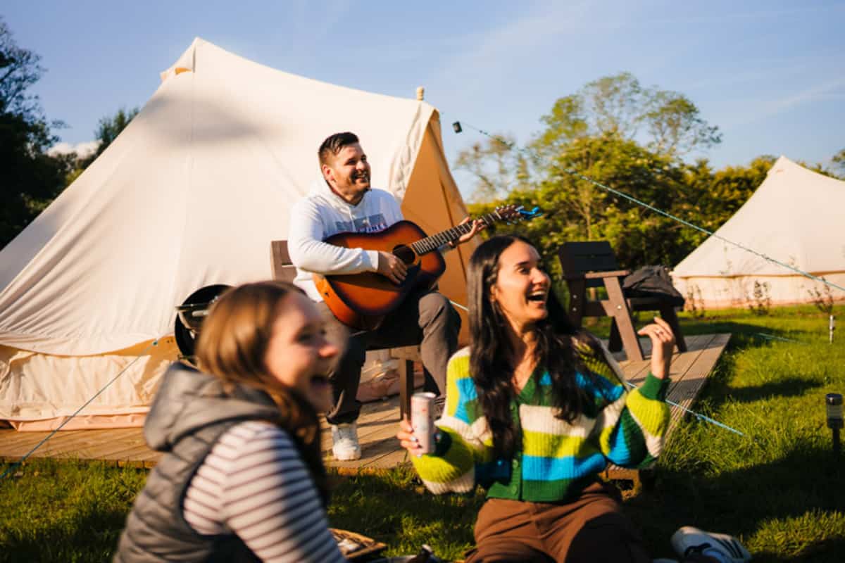 Make lasting memories with family and friends. Camping at Westport House.